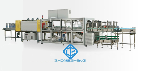 Tray + Shrink Film Wrapping Machine